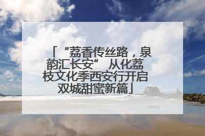 “荔香传丝路，泉韵汇长安” 从化荔枝文化季西安行开启双城甜蜜新篇