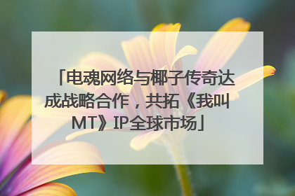 电魂网络与椰子传奇达成战略合作，共拓《我叫MT》IP全球市场