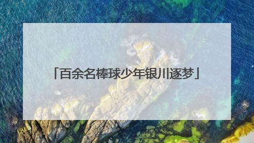 百余名棒球少年银川逐梦