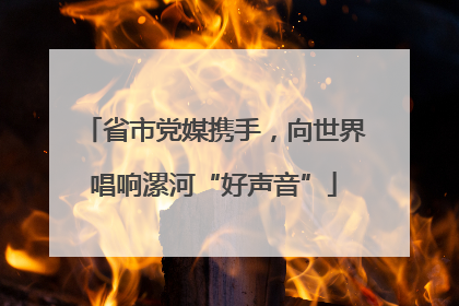 省市党媒携手，向世界唱响漯河“好声音”