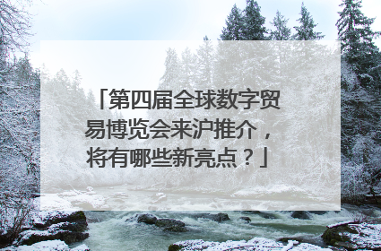 第四届全球数字贸易博览会来沪推介，将有哪些新亮点？