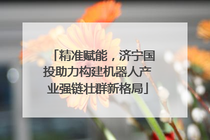 精准赋能，济宁国投助力构建机器人产业强链壮群新格局