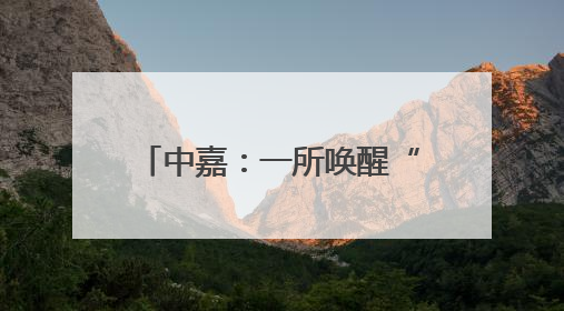 中嘉：一所唤醒“学习力”的学校