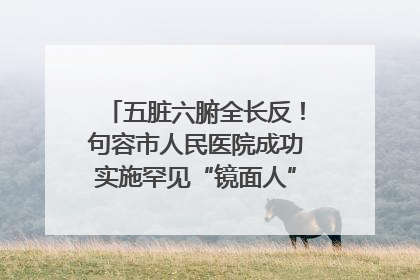 五脏六腑全长反！句容市人民医院成功实施罕见“镜面人”肝癌根治术