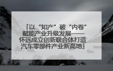 以“知产”破“内卷” 赋能产业升级发展——怀远成立创新联合体打造汽车零部件产业新高地