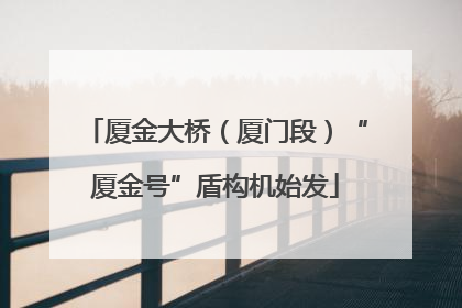厦金大桥（厦门段）“厦金号”盾构机始发