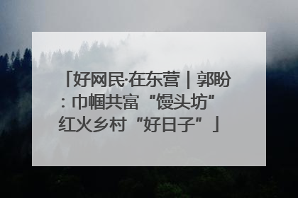 好网民·在东营｜郭盼：巾帼共富“馒头坊” 红火乡村“好日子”