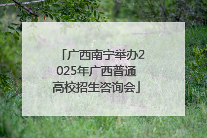 广西南宁举办2025年广西普通高校招生咨询会