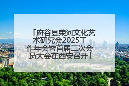 府谷县荣河文化艺术研究会2025工作年会暨首届二次会员大会在西安召开