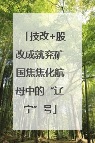 技改+股改成就兖矿国焦焦化航母中的“辽宁”号