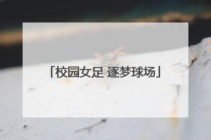 校园女足 逐梦球场