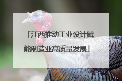 江西推动工业设计赋能制造业高质量发展