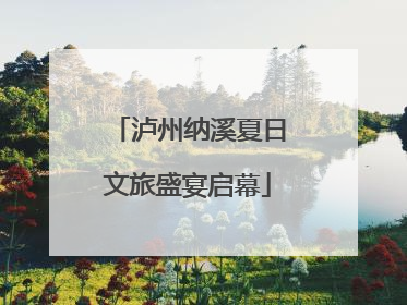 泸州纳溪夏日文旅盛宴启幕