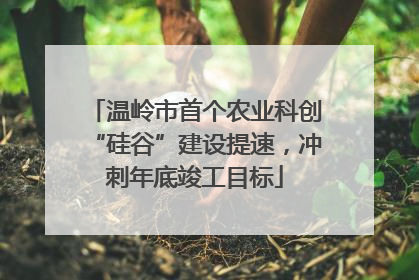 温岭市首个农业科创“硅谷”建设提速，冲刺年底竣工目标