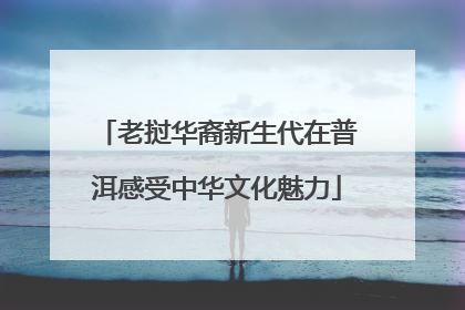 老挝华裔新生代在普洱感受中华文化魅力