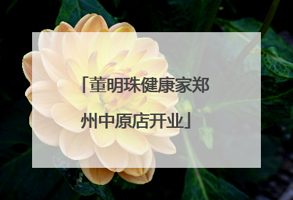 董明珠健康家郑州中原店开业
