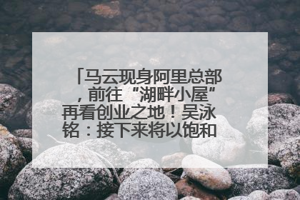 马云现身阿里总部，前往“湖畔小屋”再看创业之地！吴泳铭：接下来将以饱和式投入的打法，聚焦于几大核心战役