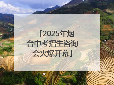 2025年烟台中考招生咨询会火爆开幕