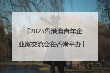 2025鲁港澳青年企业家交流会在香港举办