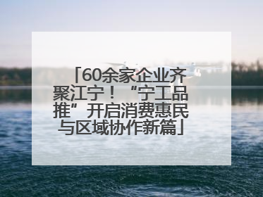 60余家企业齐聚江宁！“宁工品推”开启消费惠民与区域协作新篇