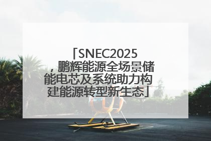 SNEC2025，鹏辉能源全场景储能电芯及系统助力构建能源转型新生态